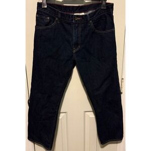 Raleigh Denim Jones Blue Jeans Straight Leg Pants Men's Size 34x25